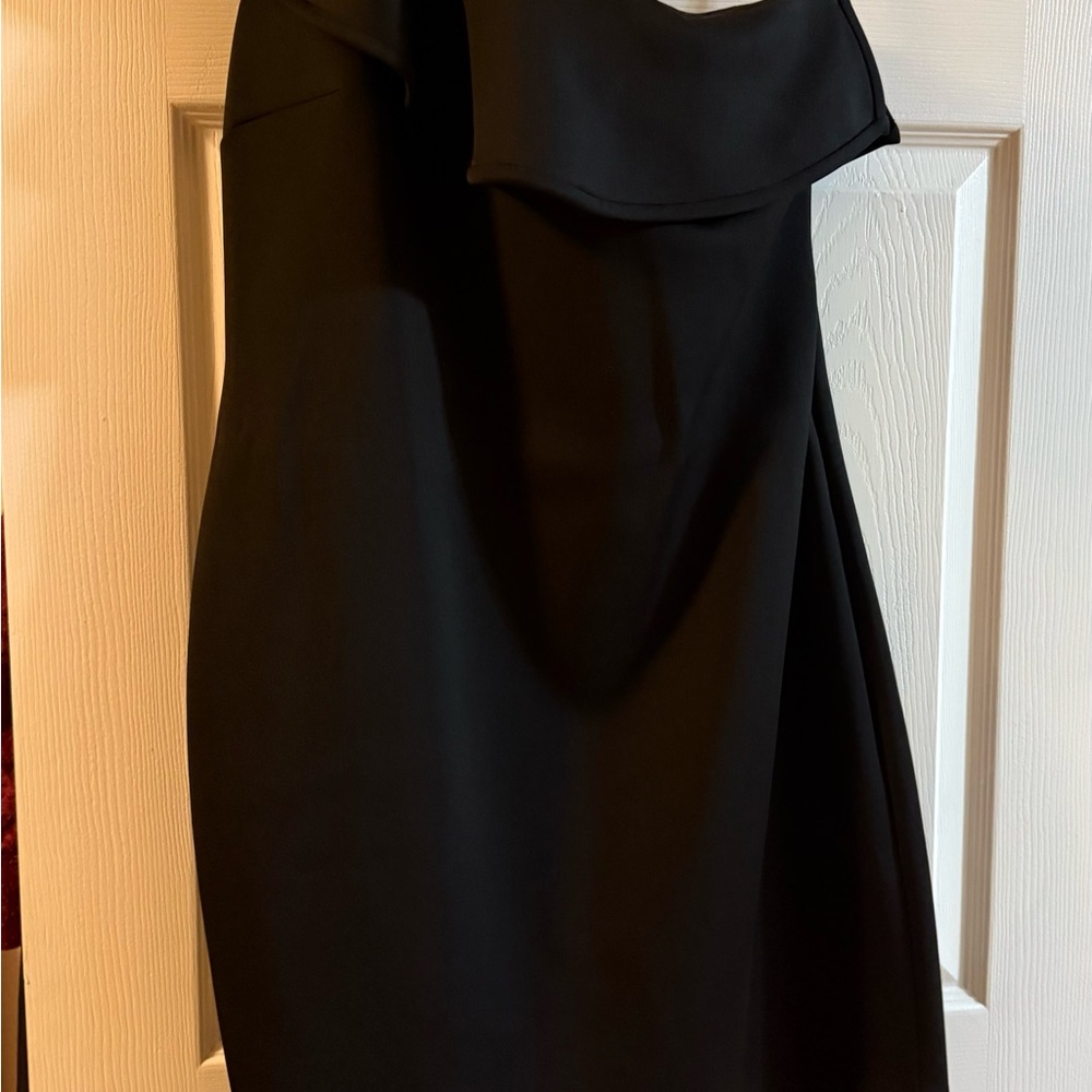 Elegant Black Off-Shoulder Dress
